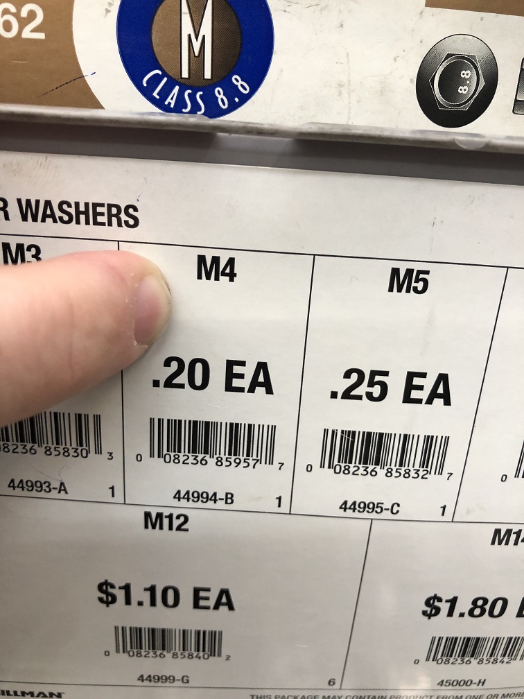 M4 Washers