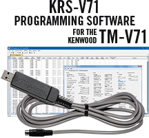 Kenwood TM-V71 - Programming Cable and Software